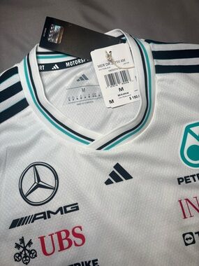 Adidas mercedes driver jersey AMG F1 NWT men’s size medium